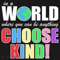 In a World Where You Can Be Anything Choose Kind Ornament thumb 1