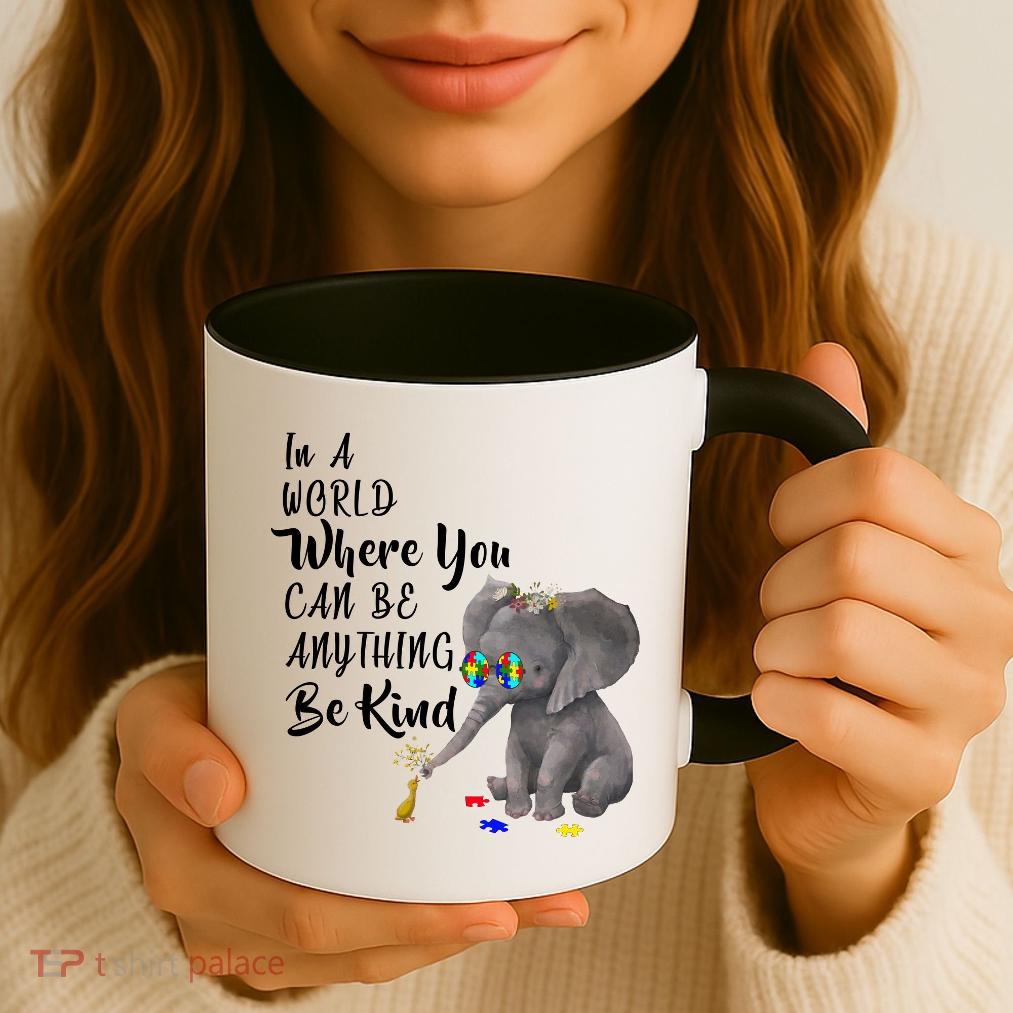 In A World Where You Can Be Kind Coffee Mug