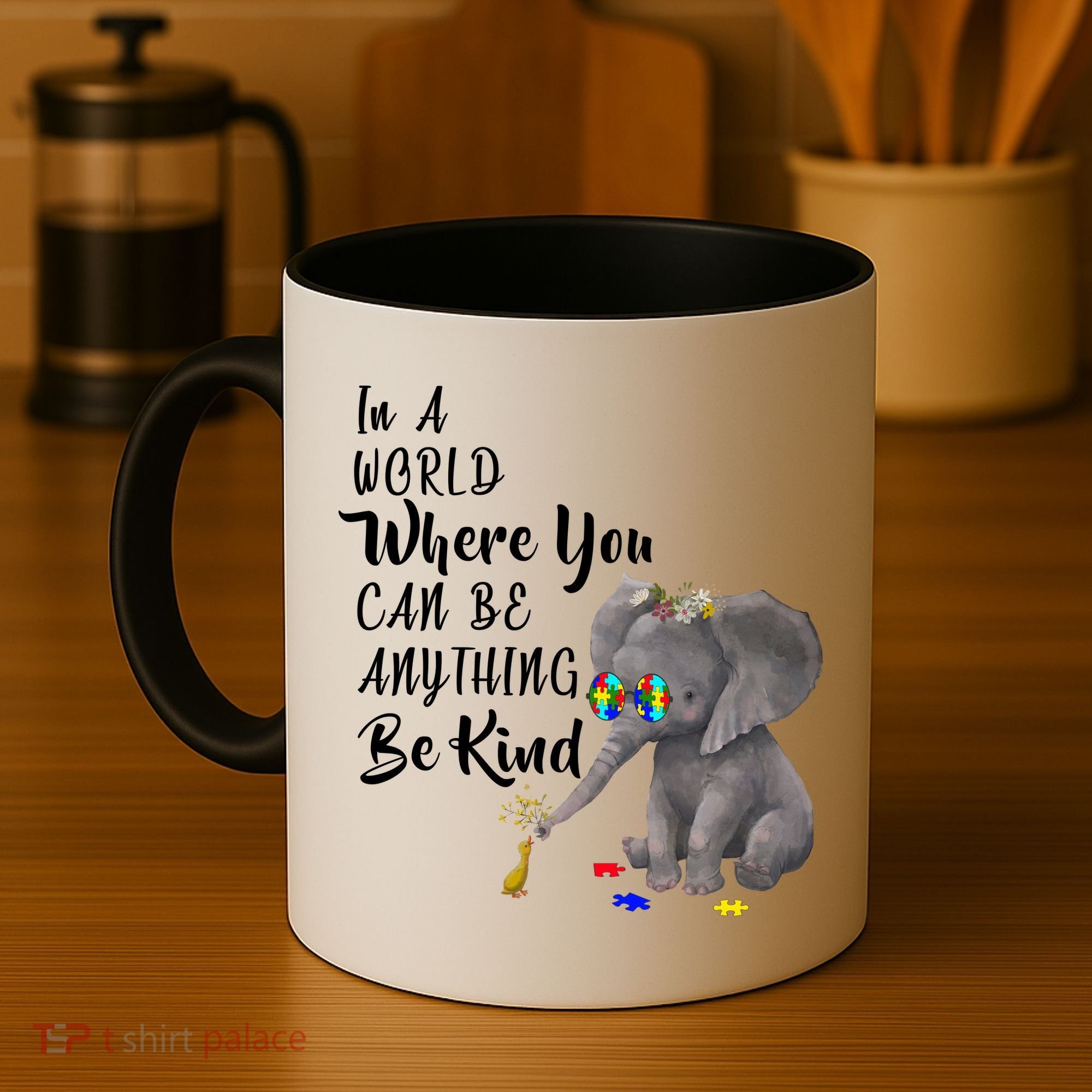 In A World Where You Can Be Kind Coffee Mug