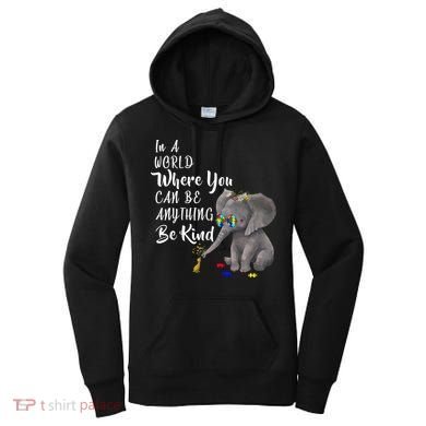 In A World Where You Can Be Kind Women's Hoodie