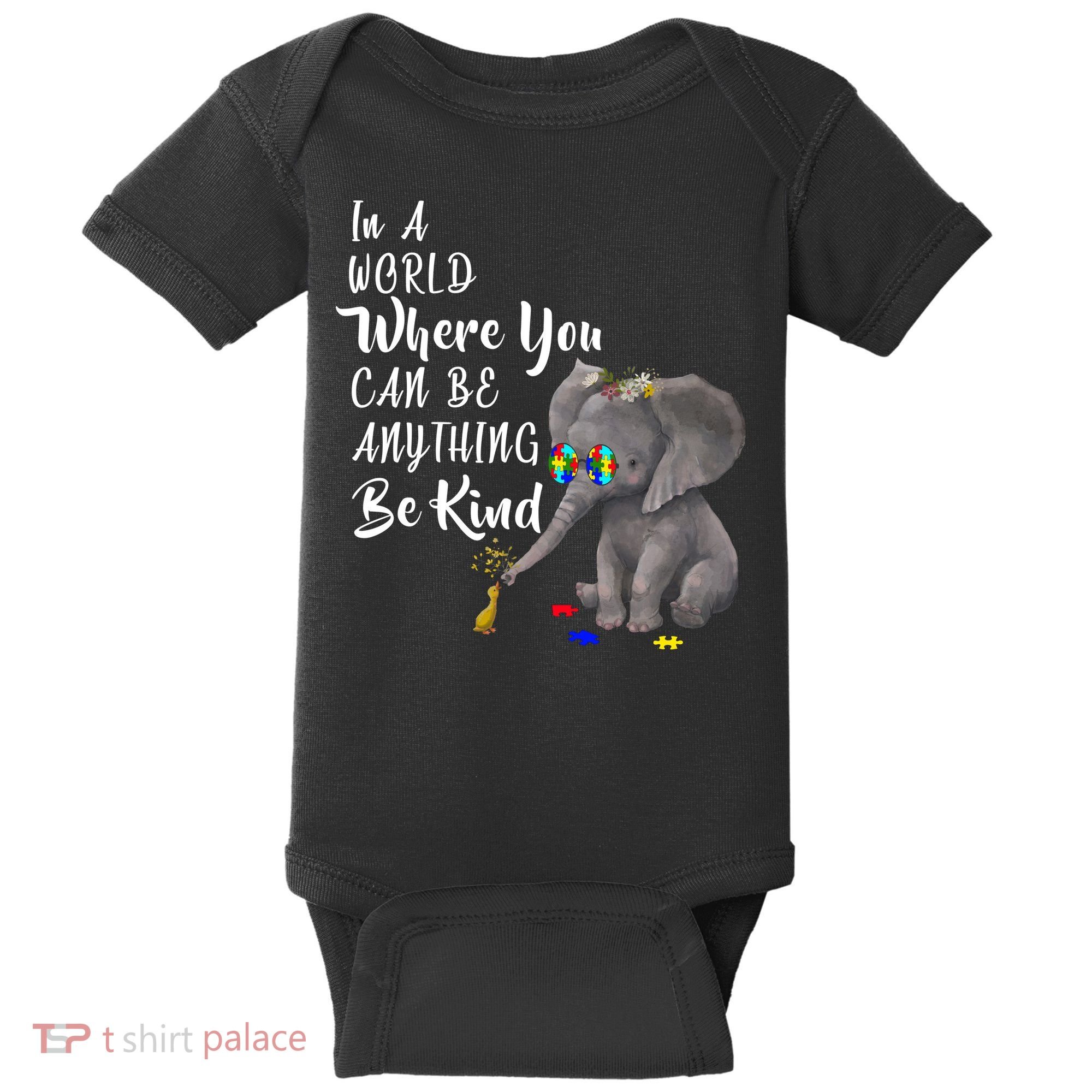 In A World Where You Can Be Kind Baby Bodysuit