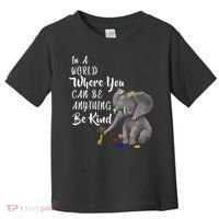 In A World Where You Can Be Kind Toddler T-Shirt thumb 0