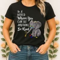 In A World Where You Can Be Kind Women's T-Shirt thumb 2