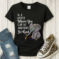 In A World Where You Can Be Kind Women's T-Shirt thumb 3