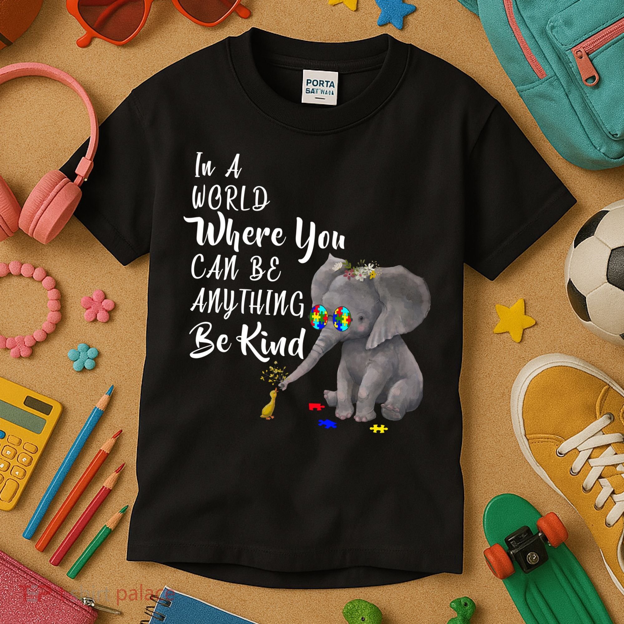 In A World Where You Can Be Kind Kids T-Shirt