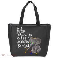 In A World Where You Can Be Kind Tote Bag thumb 0