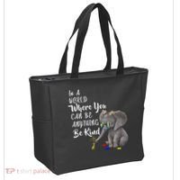 In A World Where You Can Be Kind Tote Bag thumb 2