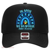 In April We Wear Blue Autism Awareness Hat thumb 0