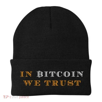 In Bitcoin We Trust Beanie