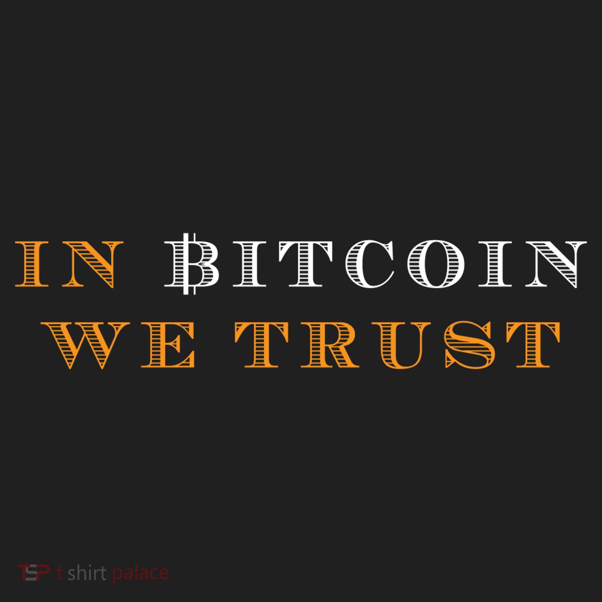 In Bitcoin We Trust Golf Towel