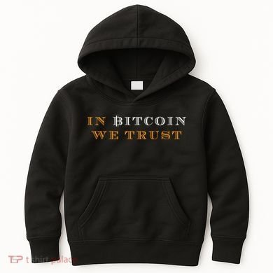 In Bitcoin We Trust Kids Hoodie
