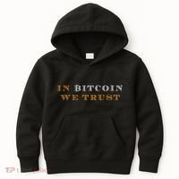 In Bitcoin We Trust Kids Hoodie thumb 0