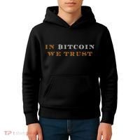 In Bitcoin We Trust Kids Hoodie thumb 4