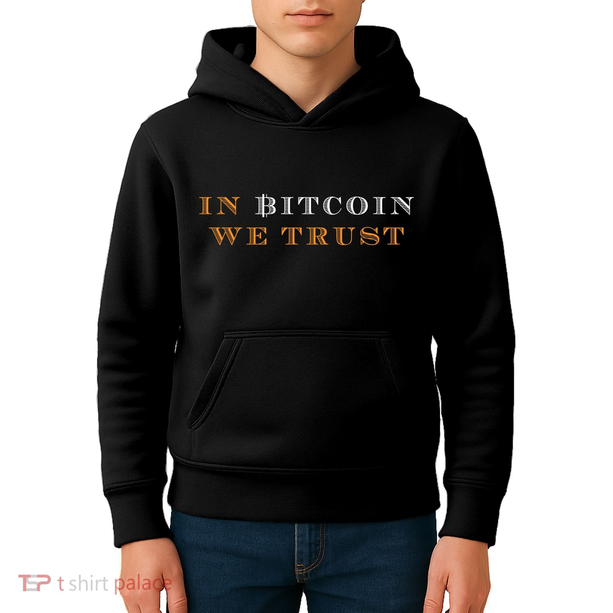 In Bitcoin We Trust Kids Hoodie