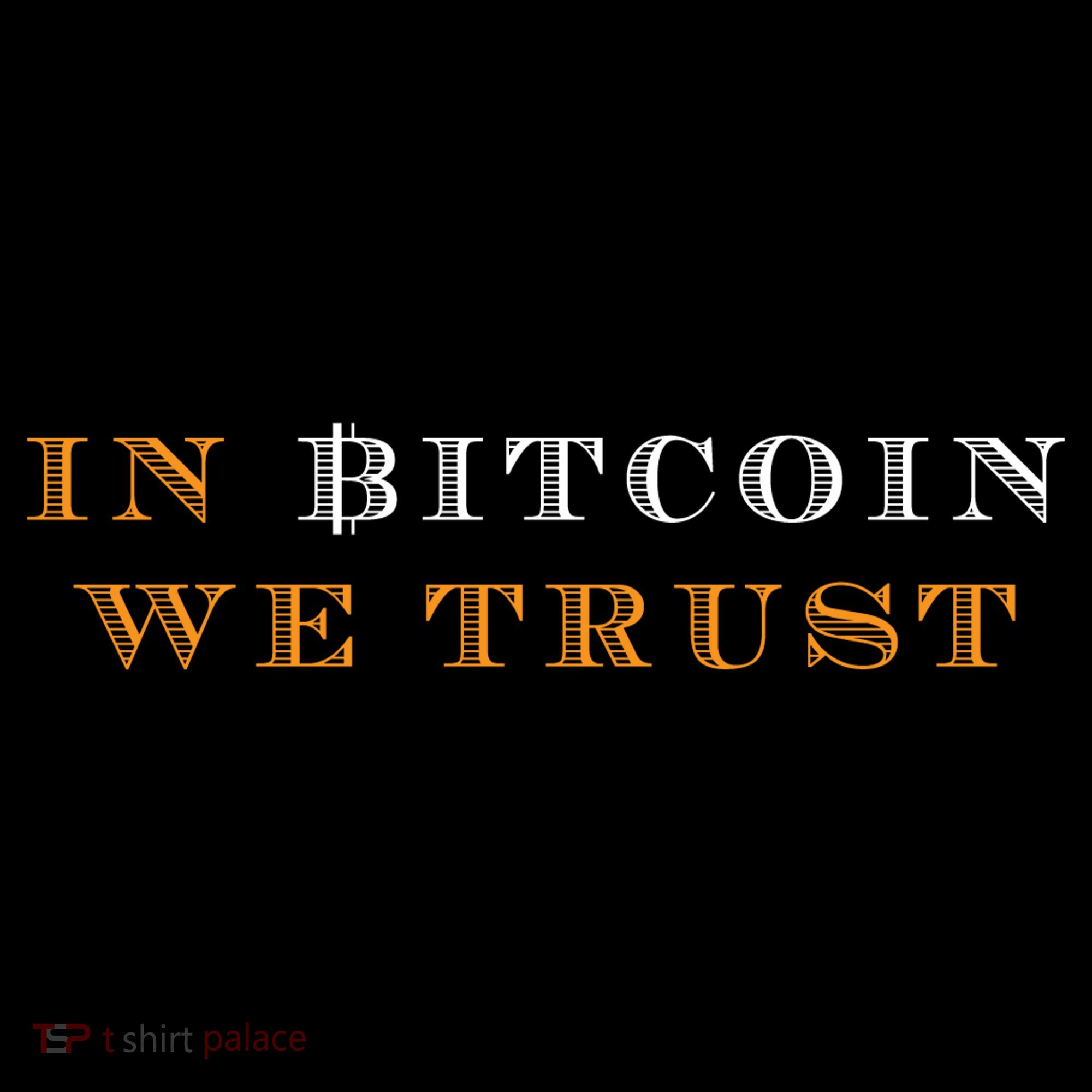 In Bitcoin We Trust Kids Long Sleeve Shirt