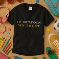 In Bitcoin We Trust Kids T-Shirt thumb 3