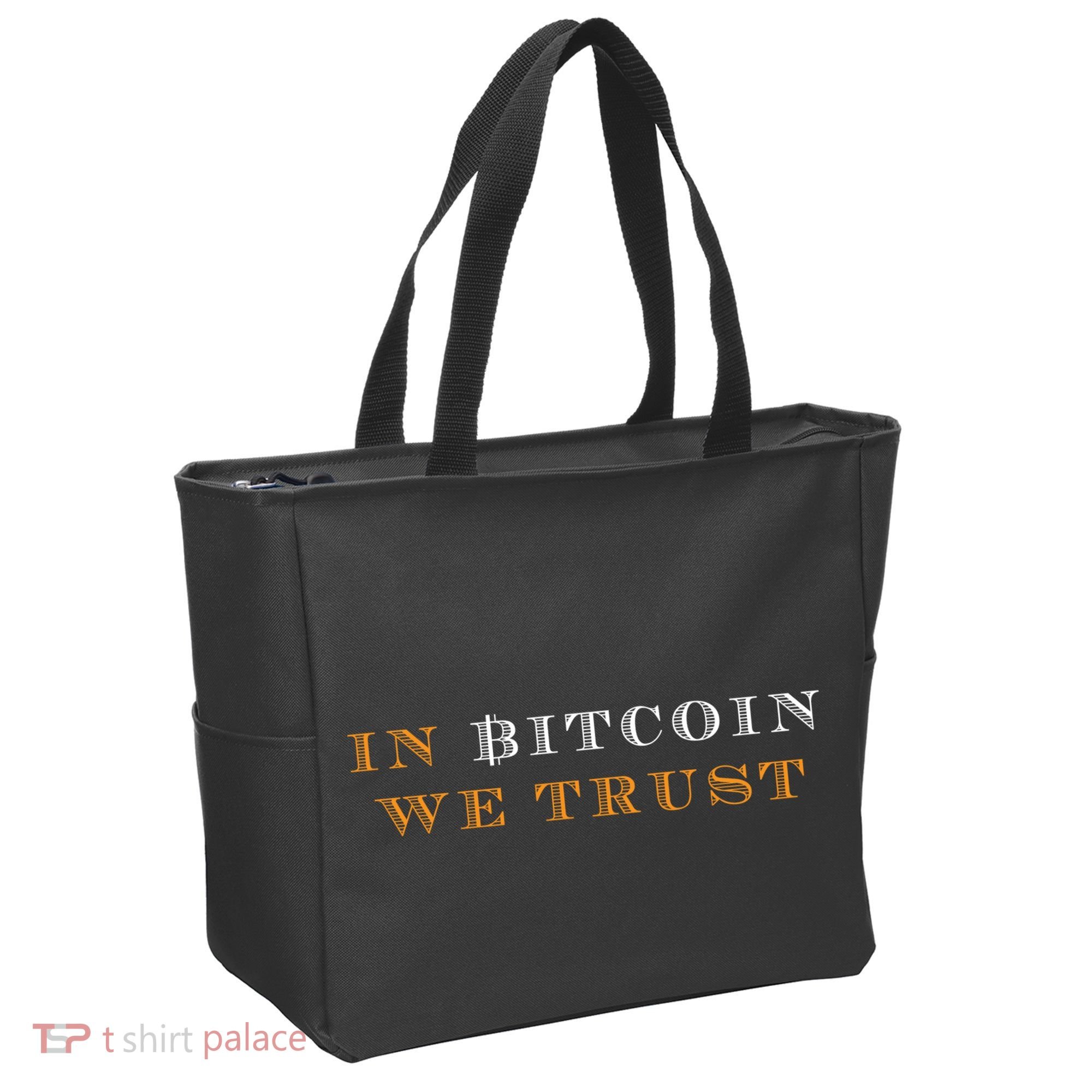 In Bitcoin We Trust Tote Bag