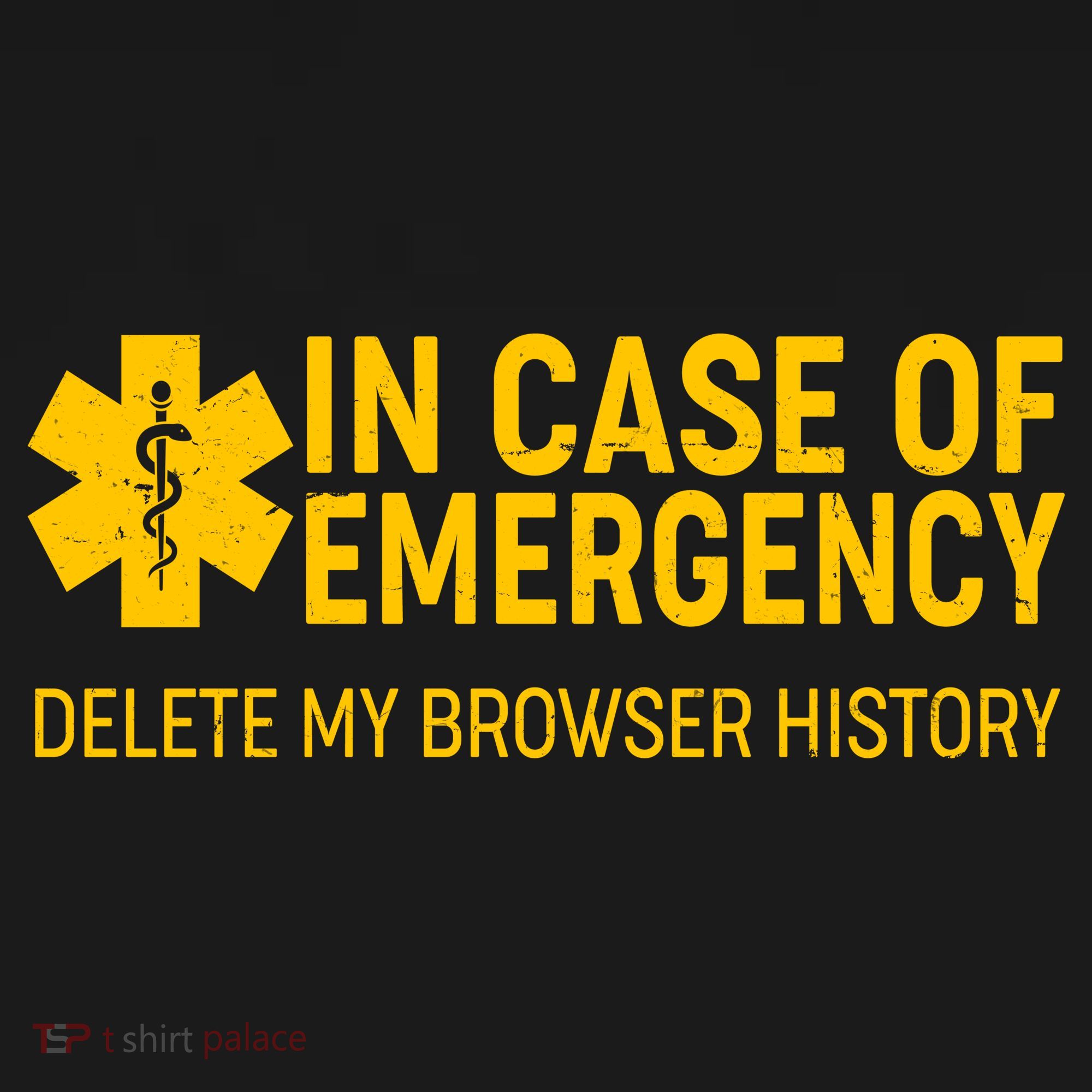 In Case Of Emergency Delete My Browser History Backpack