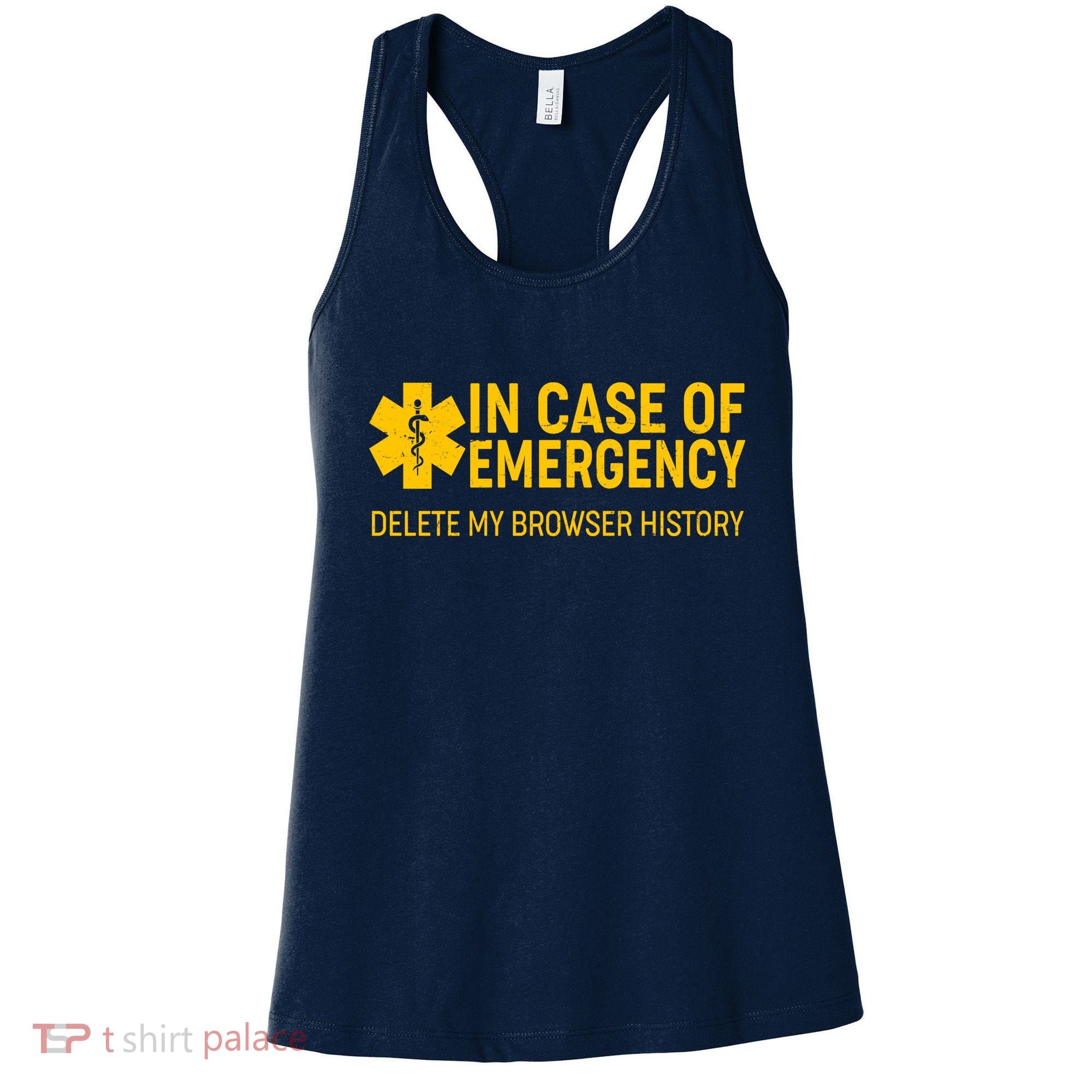 In Case Of Emergency Delete My Browser History Women's Tank Top