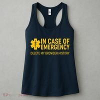 In Case Of Emergency Delete My Browser History Women's Tank Top thumb 3