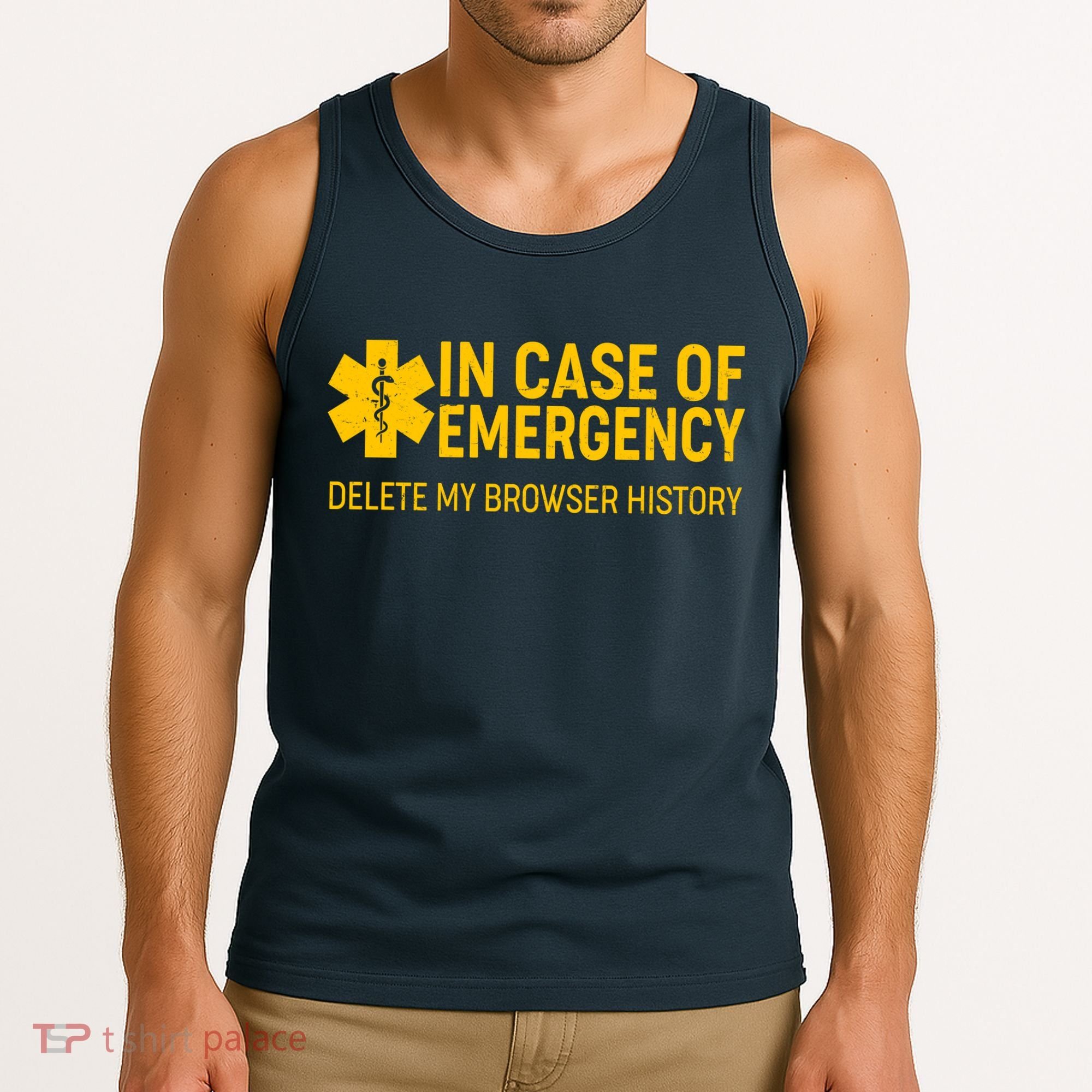 In Case Of Emergency Delete My Browser History Tank Top