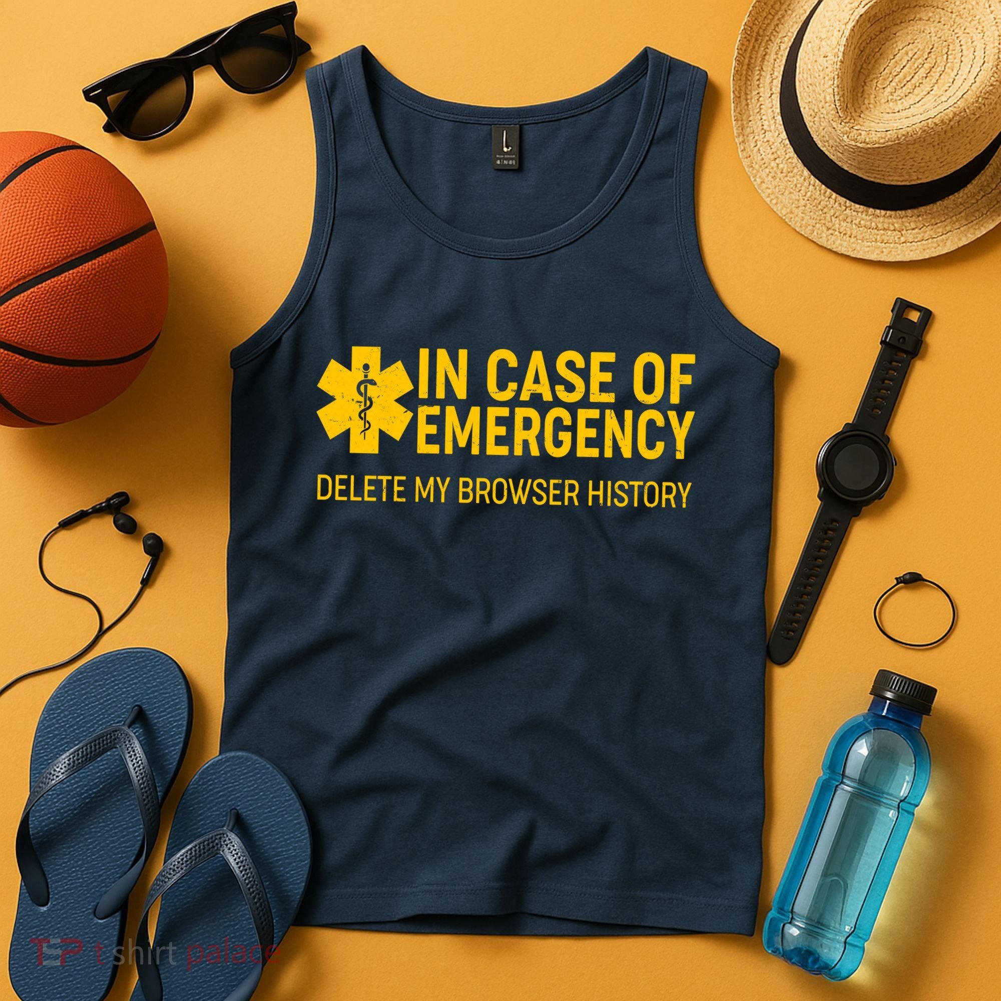 In Case Of Emergency Delete My Browser History Tank Top