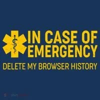 In Case Of Emergency Delete My Browser History Kids Hoodie thumb 5