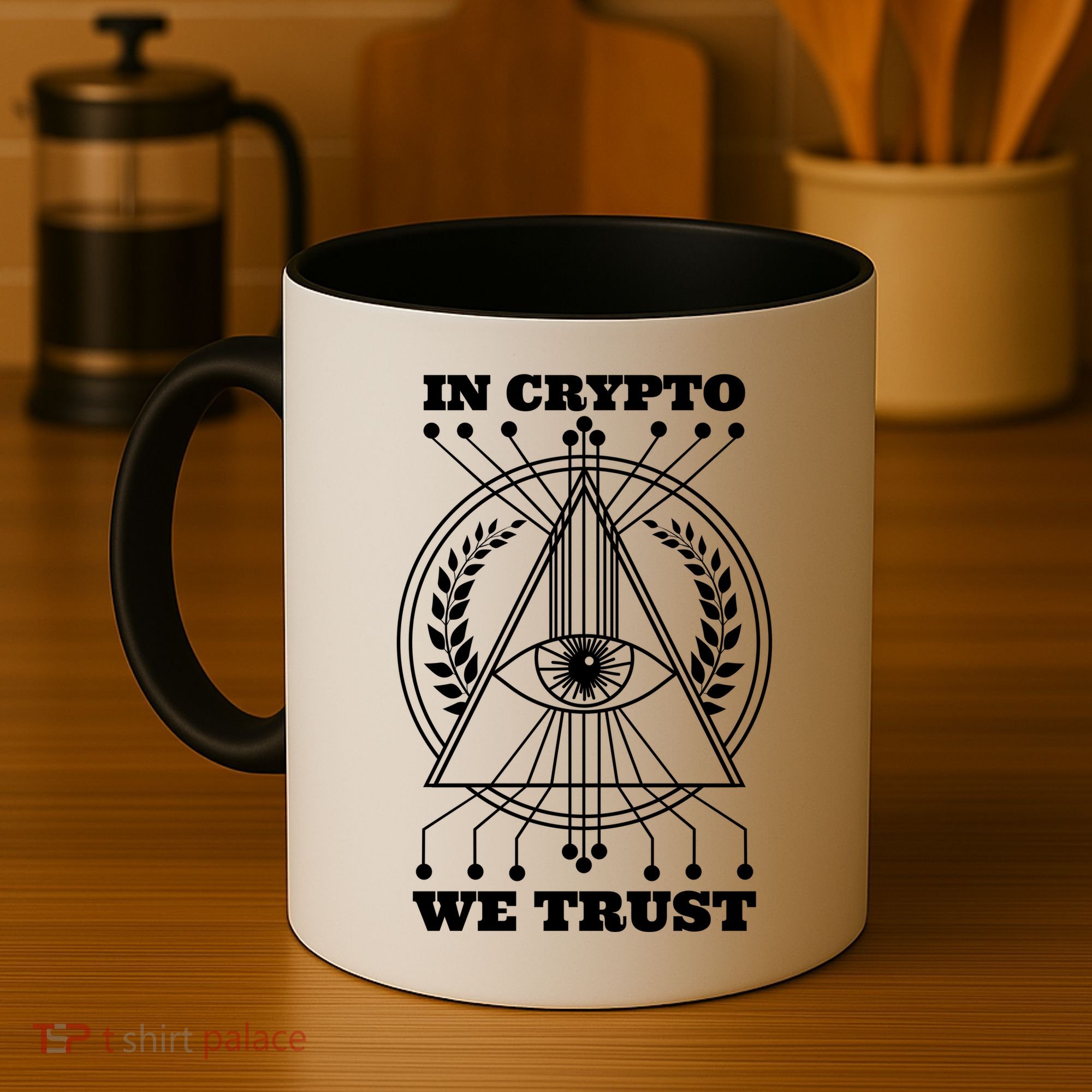 In Crypto We Trust Coffee Mug