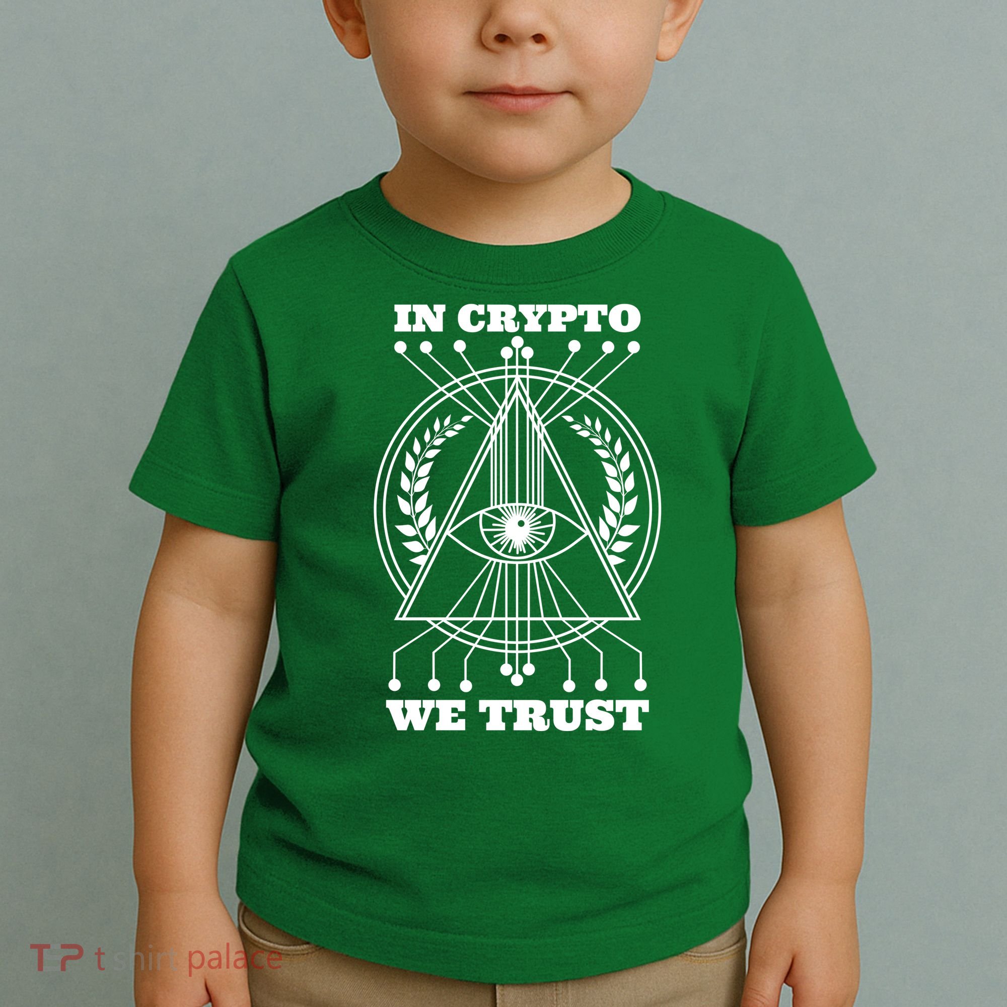 In Crypto We Trust Toddler T-Shirt