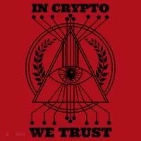 In Crypto We Trust Christmas Stocking thumb 1