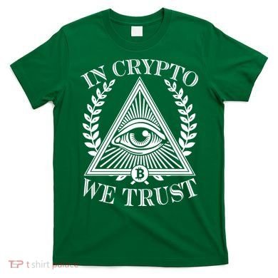 In Crypto We Trust Vintage Logo T-Shirt