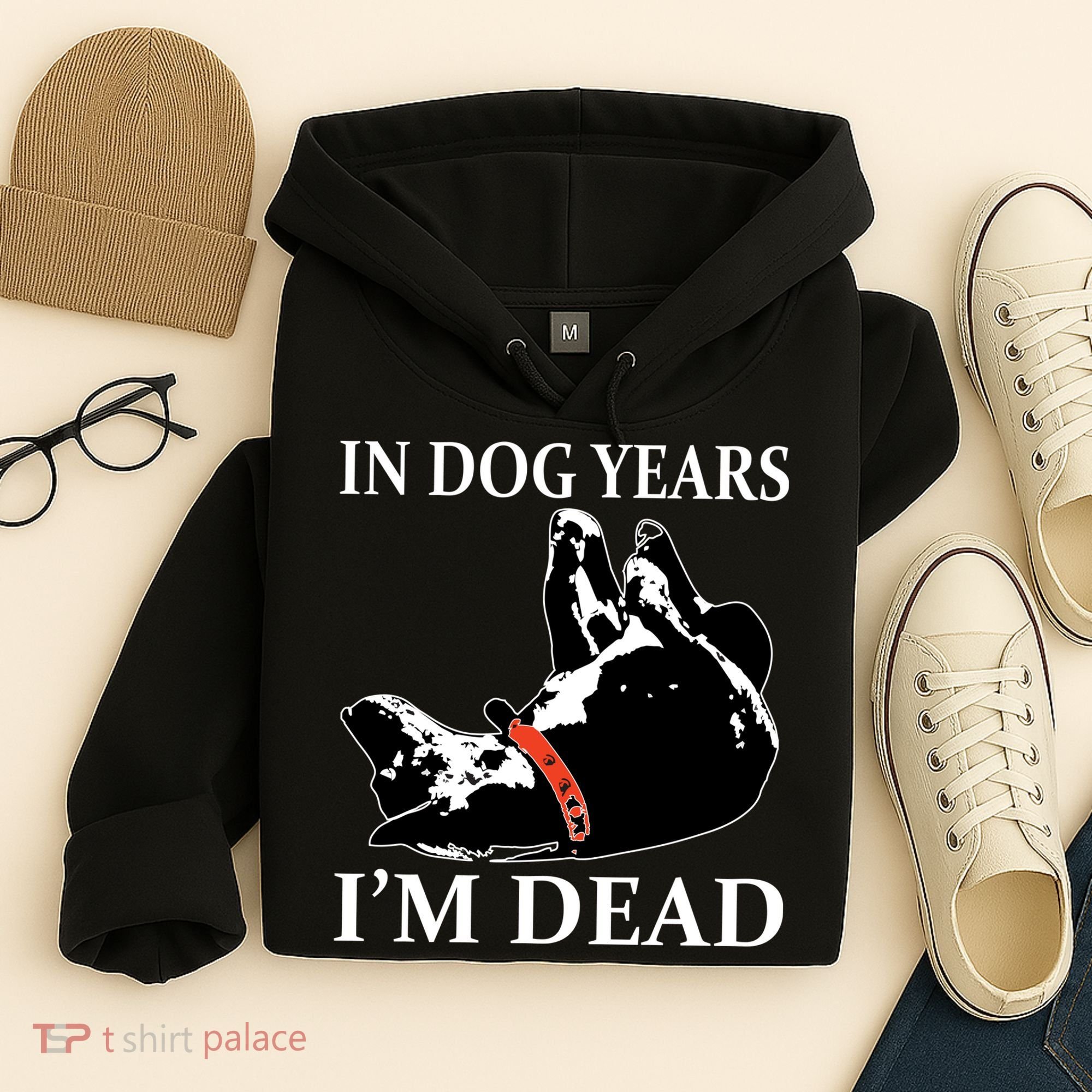 In Dog Years I'm Dead Funny Birthday Hoodie
