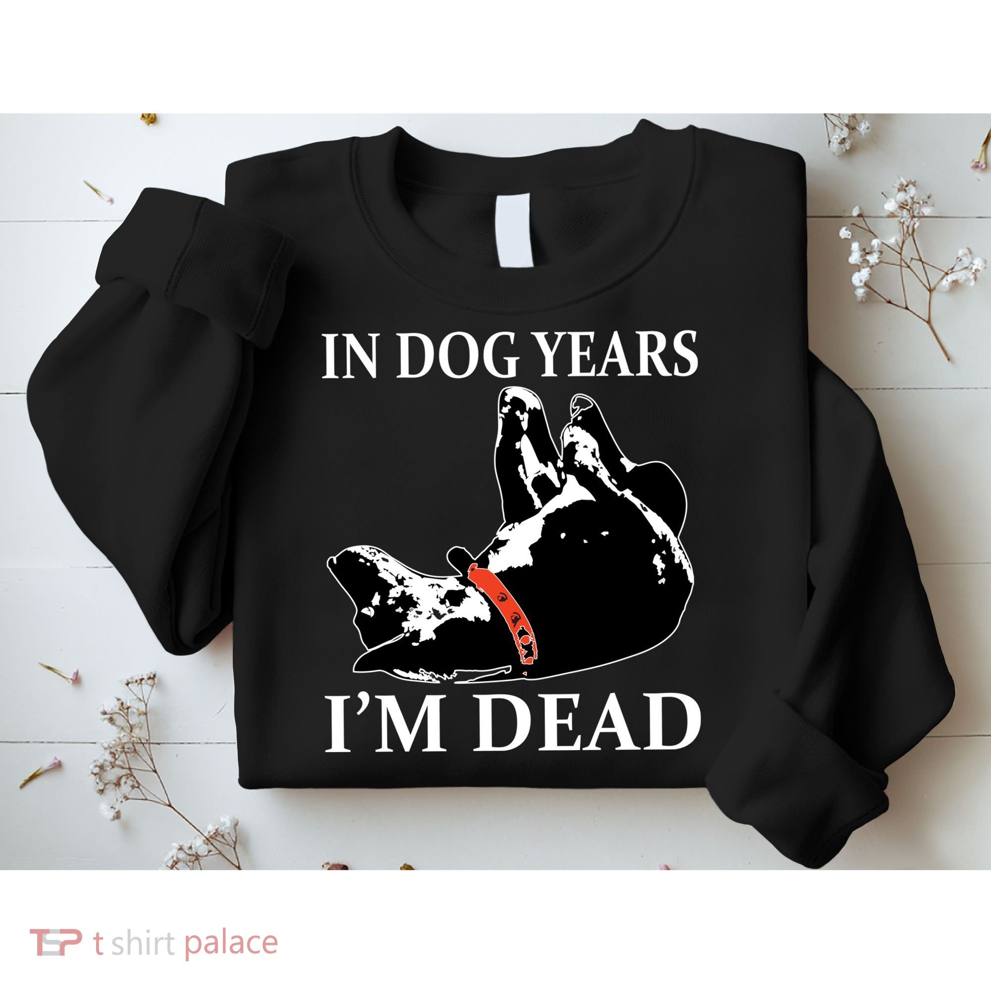 In Dog Years I'm Dead Funny Birthday Sweatshirt