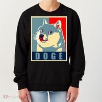 In Dogecoin We Trust Doge Crypto Women's Sweatshirt thumb 0