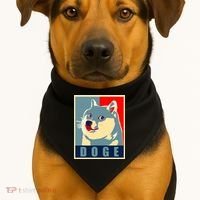 In Dogecoin We Trust Doge Crypto USA-Made Doggie Bandana thumb 1