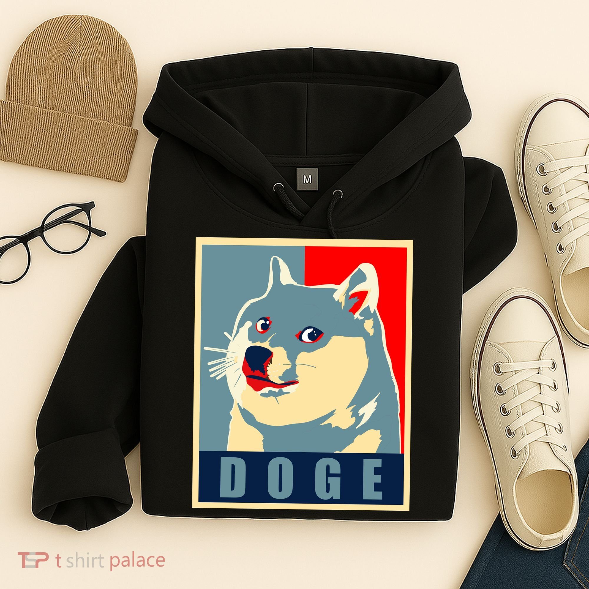 In Dogecoin We Trust Doge Crypto Hoodie