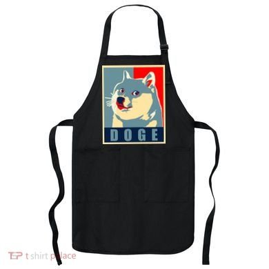 In Dogecoin We Trust Doge Crypto Apron