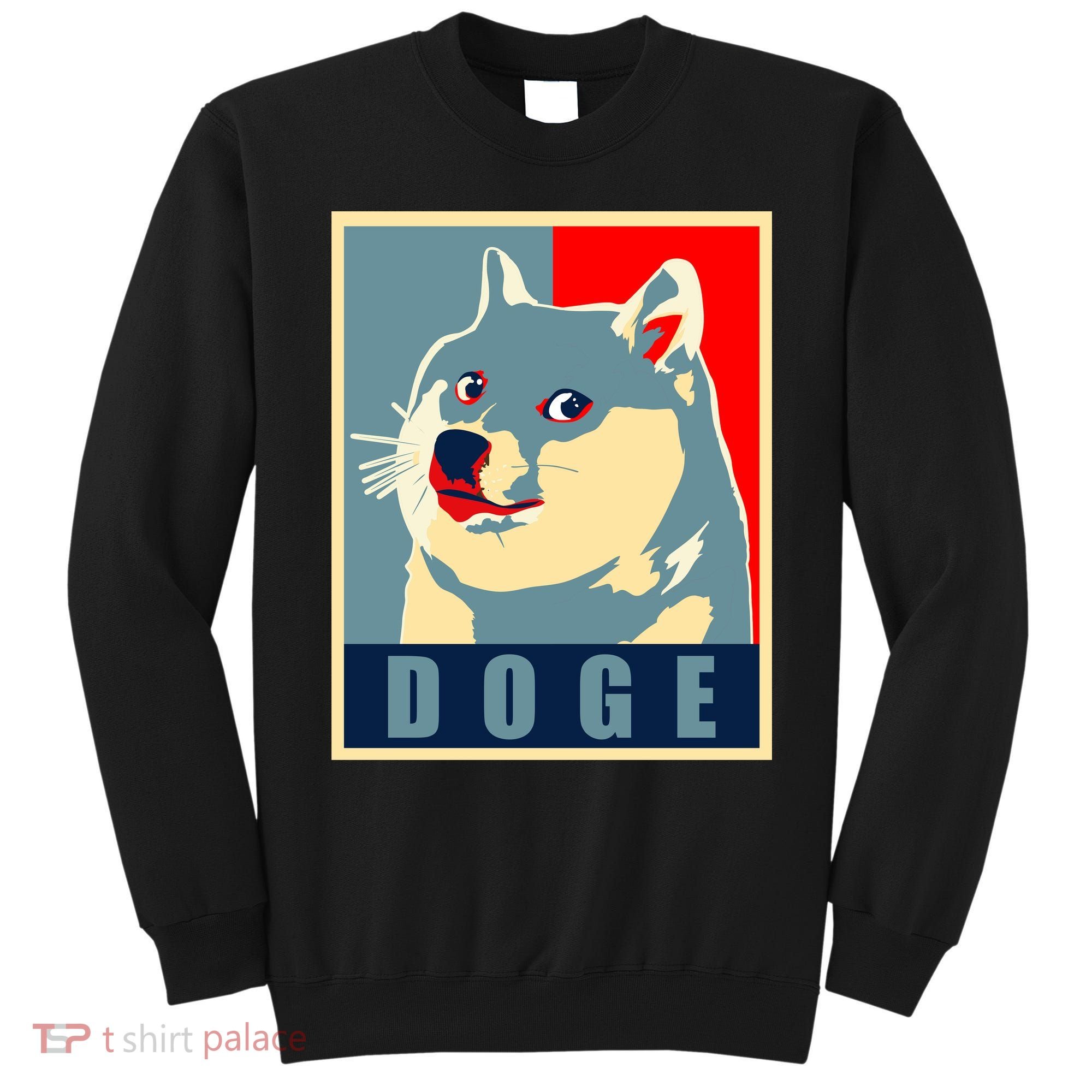 In Dogecoin We Trust Doge Crypto Sweatshirt