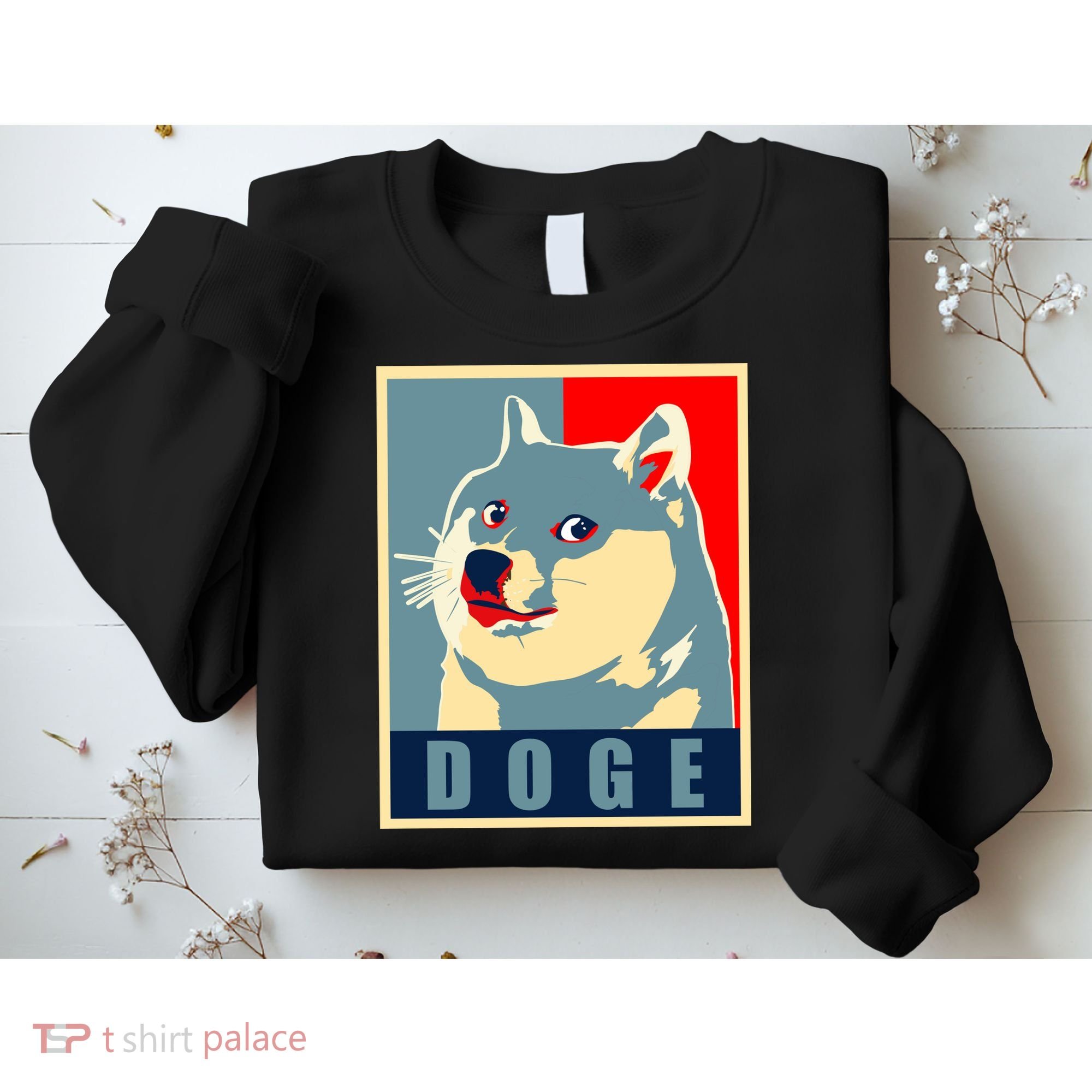 In Dogecoin We Trust Doge Crypto Sweatshirt