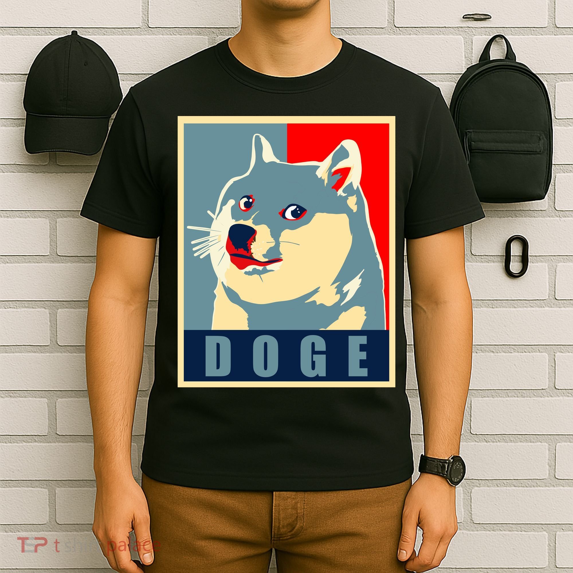 In Dogecoin We Trust Doge Crypto T-Shirt