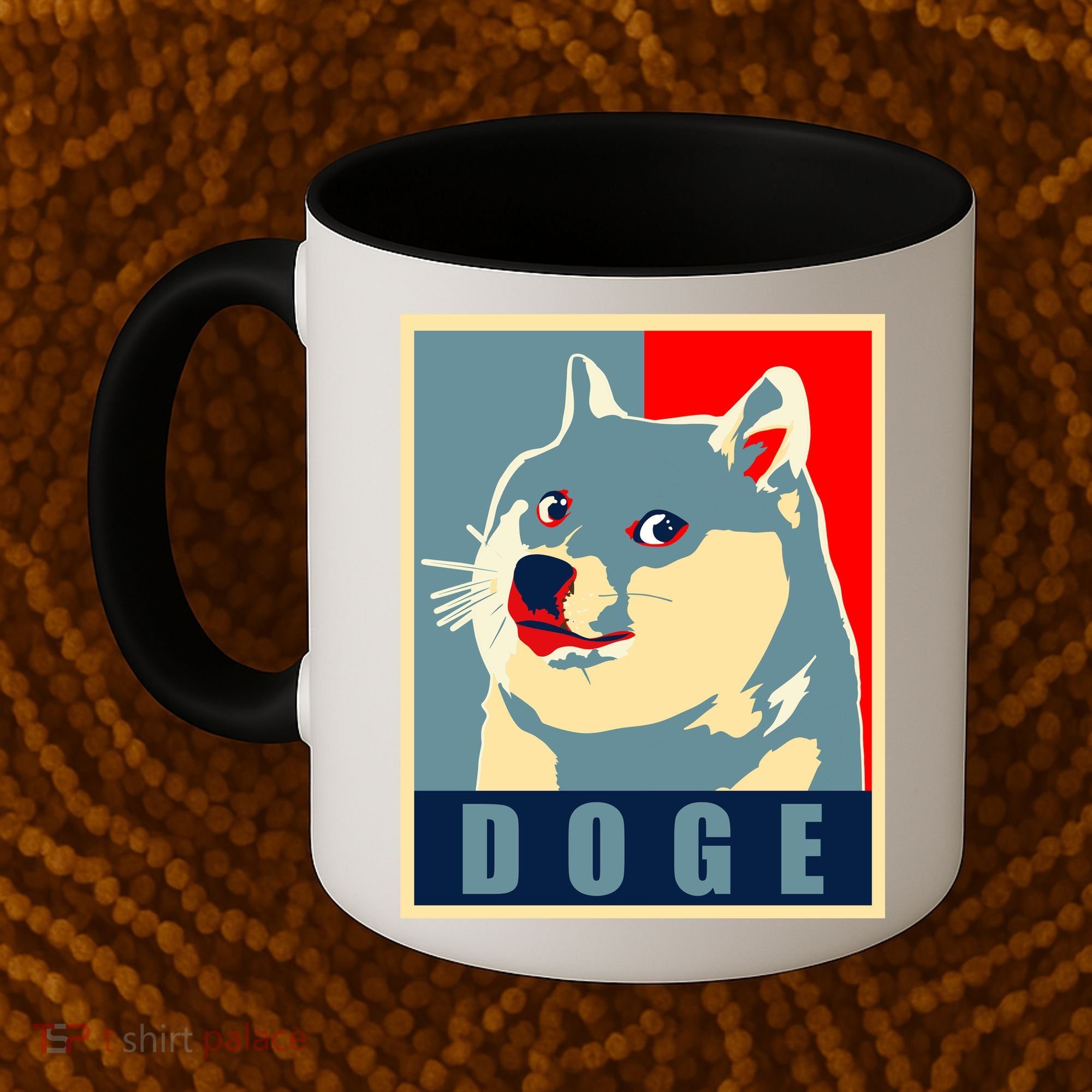 In Dogecoin We Trust Doge Crypto Coffee Mug