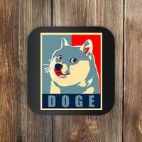 In Dogecoin We Trust Doge Crypto Coaster thumb 0