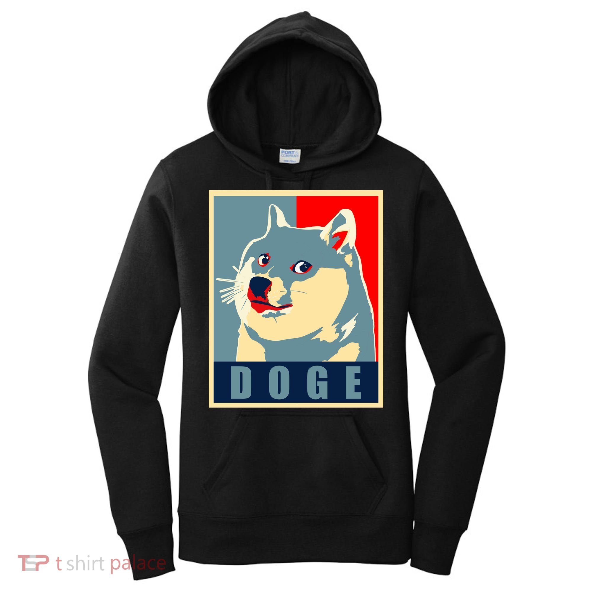 In Dogecoin We Trust Doge Crypto Women's Hoodie