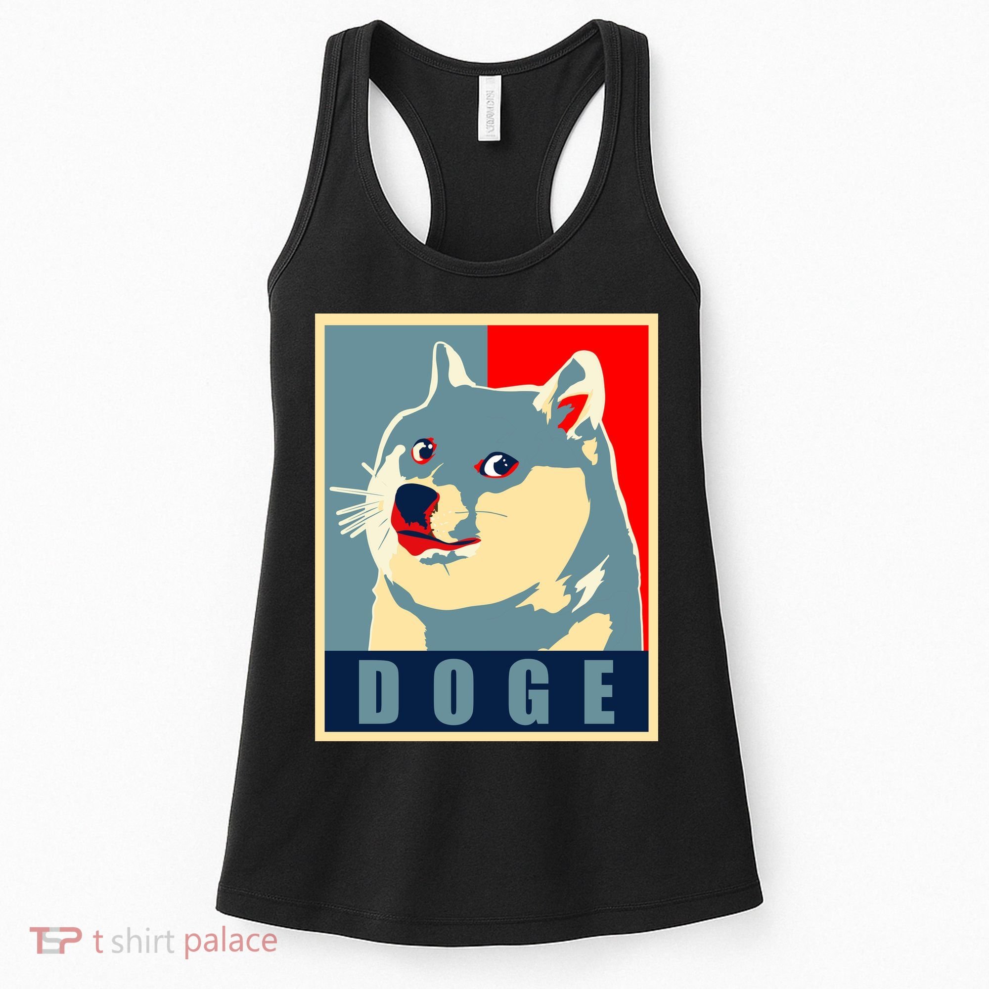 In Dogecoin We Trust Doge Crypto Women's Tank Top