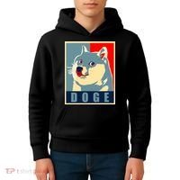 In Dogecoin We Trust Doge Crypto Kids Hoodie thumb 4