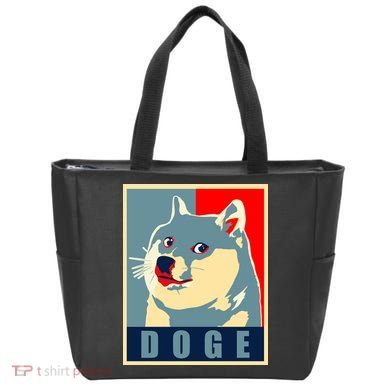 In Dogecoin We Trust Doge Crypto Tote Bag