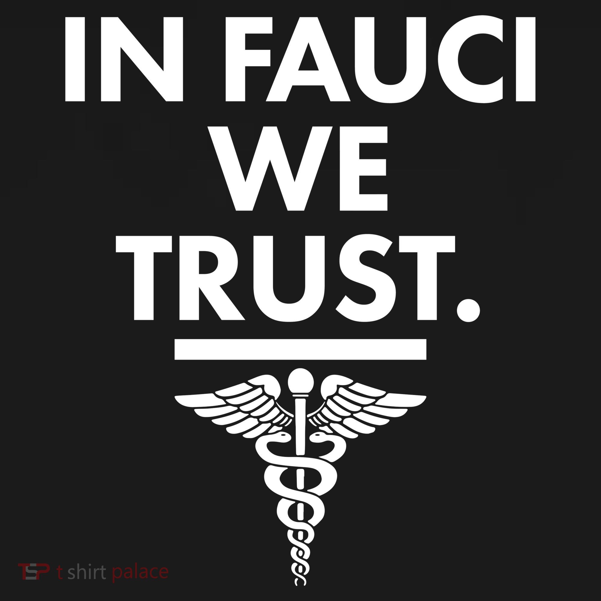 In Dr Fauci We Trust Coaster