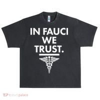 In Dr Fauci We Trust Urban Oversized Heavyweight T-Shirt thumb 0
