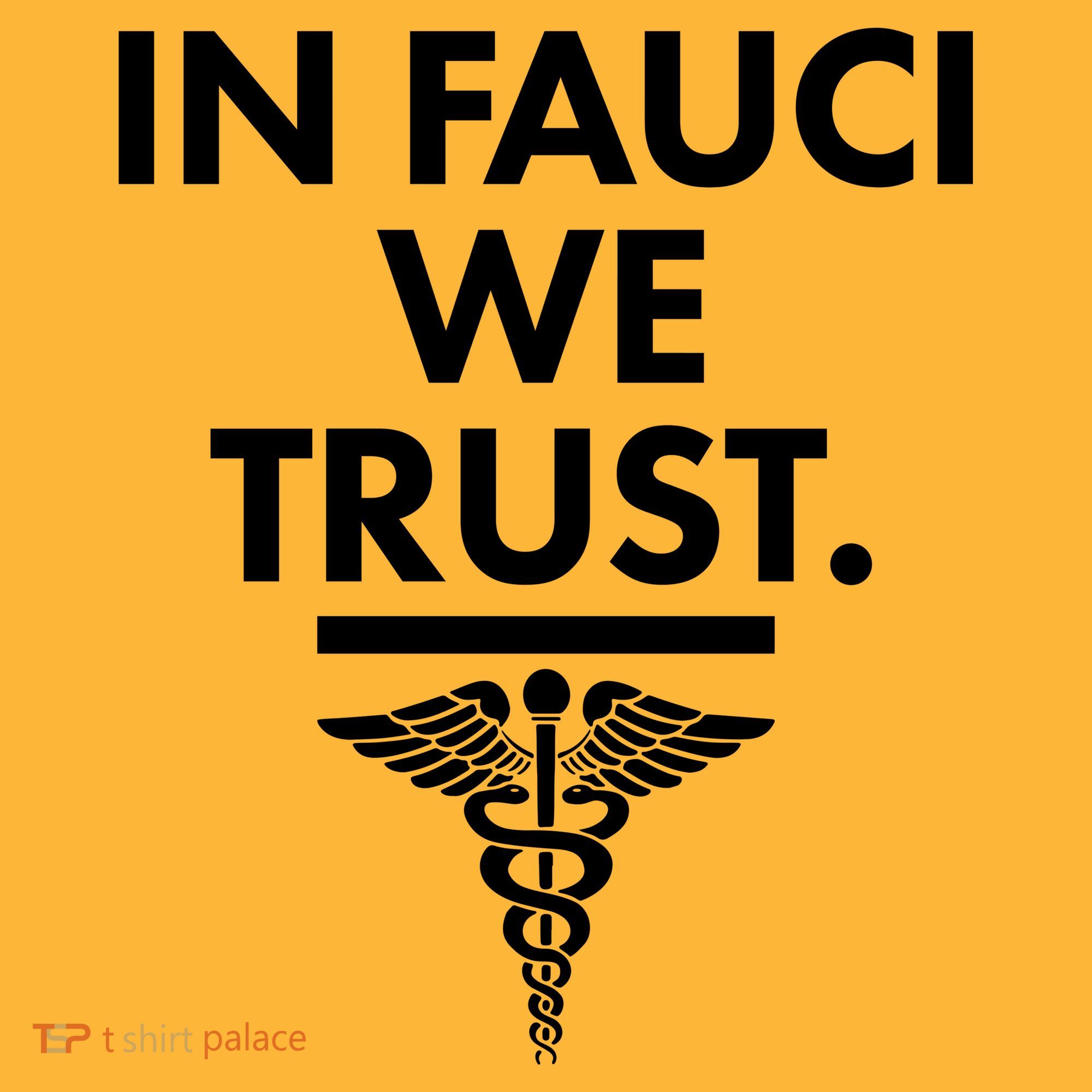 In Dr Fauci We Trust Mousepad