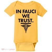 In Dr Fauci We Trust Baby Bodysuit thumb 0